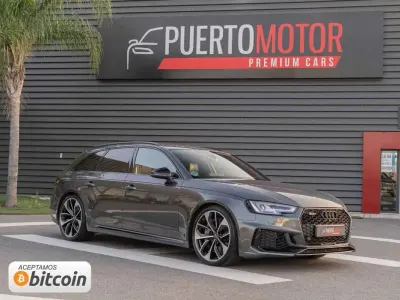 Usado Audi RS4 Sport 450 CV (330 kW) 2018 Gris Familiar