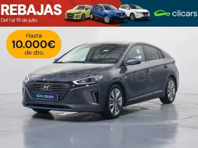 Usado Hyundai Ioniq 141 CV (103 kW) 2017 Gris / plata Utilitario
