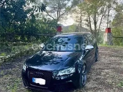 Usado Audi RS3 340 CV (250 kW) 2012 Negro Berlina
