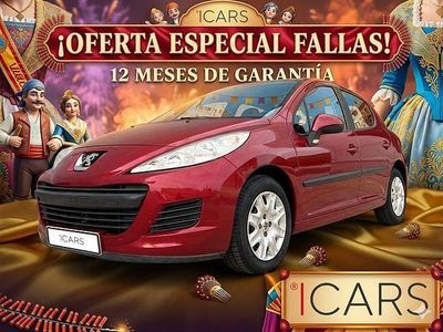 Usado Peugeot 207 90 CV (66 kW) 2009 Rojo Berlina