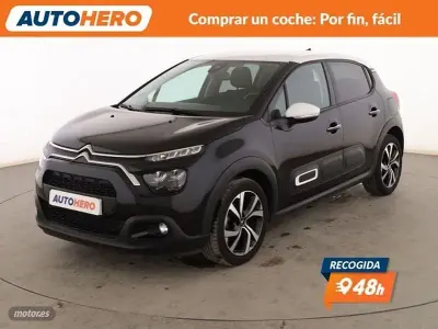 Usado Citroën C3 Shine 102 CV (75 kW) 2021 Negro Utilitario