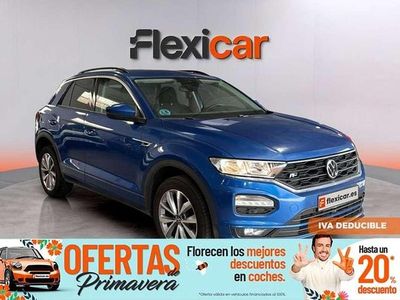 Usado VW T-Roc Advance 110 CV (80 kW) 2022 Azul SUV