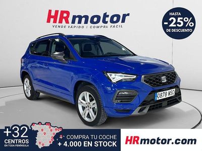 Usado Seat Ateca FR 150 CV (110 kW) 2022 Azul SUV
