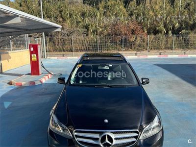Usado Mercedes E220 Avantgarde 170 CV (125 kW) 2016 Negro Familiar