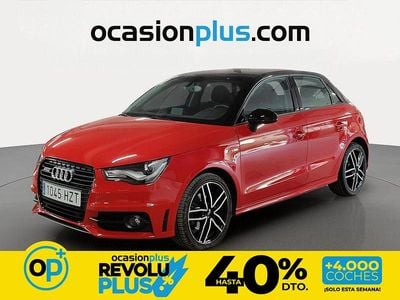 Usado Audi A1 S-Line 122 CV (89 kW) 2014 Rojo Utilitario