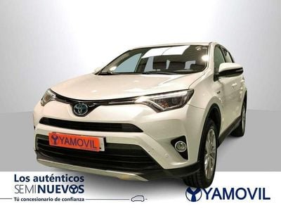 Usado Toyota RAV4 Hybrid Advance 197 CV (144 kW) 2016 Blanco SUV