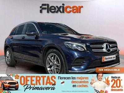 Usado Mercedes GLC220 170 CV (125 kW) 2019 Azul SUV