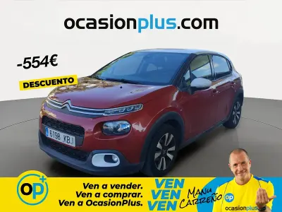 Usado Citroën C3 Shine 75 HP (55 kW) 2017 Vermelho
