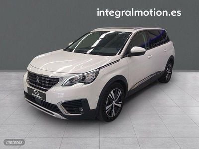 Blanco Usado 2019 Peugeot 5008 GT-line Monovolumen | 21.900 € (Un poco caro)