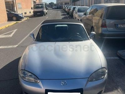 Usado Mazda MX5 Active 110 CV (80 kW) 2004 Gris / plata Descapotable