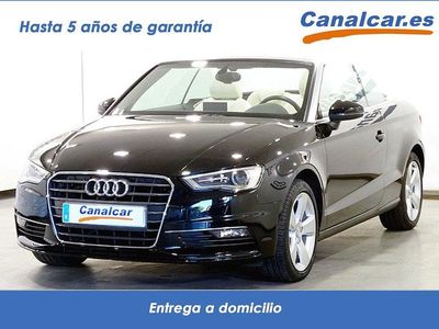 Usado Audi A3 Ambition 150 CV (110 kW) 2015 Negro Descapotable