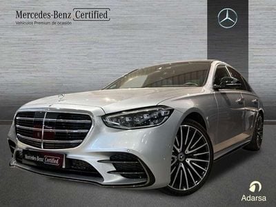 Usado Mercedes S400 330 CV (242 kW) 2023 Plateado Berlina