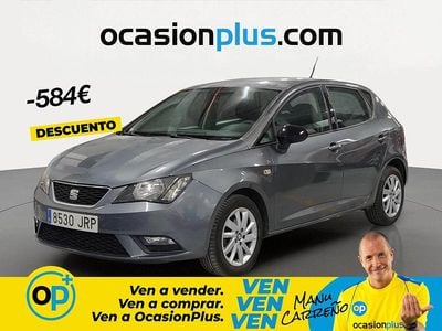 Usado Seat Ibiza Style 90 CV (66 kW) 2016 Gris