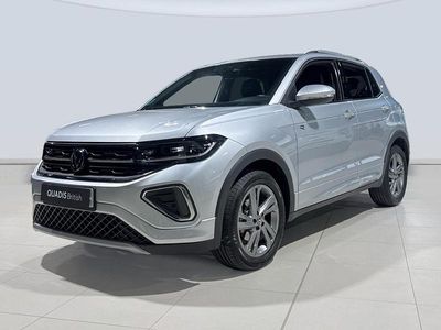 Usado VW T-Cross R-line 116 CV (85 kW) 2024 Gris plata SUV