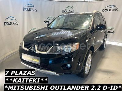 Usado Mitsubishi Outlander Plus 156 CV (114 kW) 2008 Negro SUV