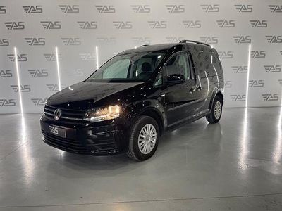Usado VW Caddy Trendline 2016 Negro Monovolumen