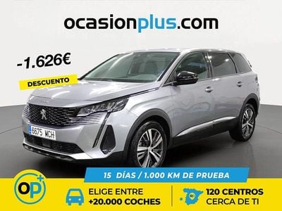 Usado Peugeot 5008 Allure 130 CV (95 kW) 2022 Gris SUV