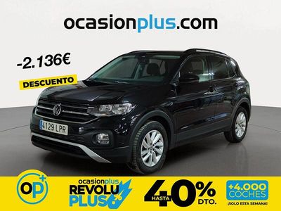 Usado VW T-Cross Advance 110 CV (80 kW) 2021 Negro SUV