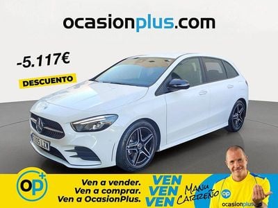 Usado Mercedes B200 163 CV (119 kW) 2022 Blanco Monovolumen