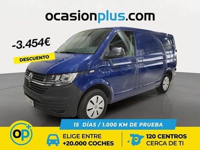 Usado VW Transporter 110 CV (80 kW) 2022 Azul Van
