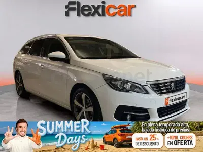 Usado Peugeot 308 SW Allure 130 CV (95 kW) 2020 Blanco Familiar