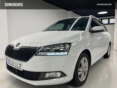 Usado Skoda Fabia Ambition 110 CV (80 kW) 2020 Blanco Familiar