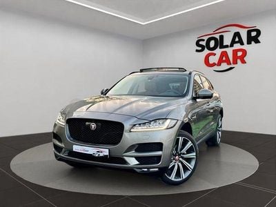 Usado Jaguar F-Pace Portfolio 300 CV (220 kW) 2020 Gris / plata SUV