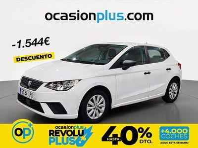 Usado Seat Ibiza Reference 95 CV (69 kW) 2021 Blanco Berlina