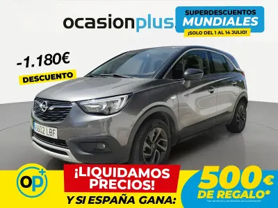 Usado Opel Crossland X Design Edition 110 CV (80 kW) 2019 Gris SUV