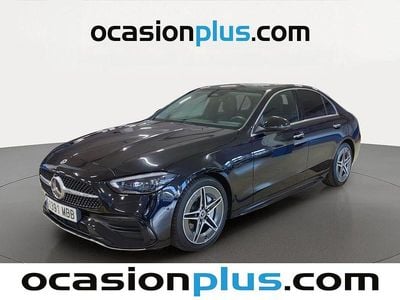 Usado Mercedes C220 AMG 200 CV (147 kW) 2022 Negro Berlina