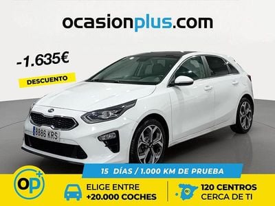 Usado Kia Ceed Launch Edition 136 CV (100 kW) 2018 Blanco Utilitario