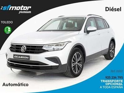 Gris Usado 2021 VW Tiguan Life SUV | 24.400 € (Buen precio)
