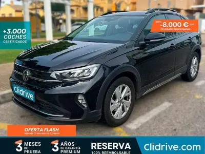 Usado VW Taigo Life 110 CV (80 kW) 2023 Negro SUV