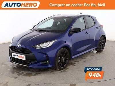 Usado Toyota Yaris Hybrid Style 116 CV (85 kW) 2022 Azul Berlina