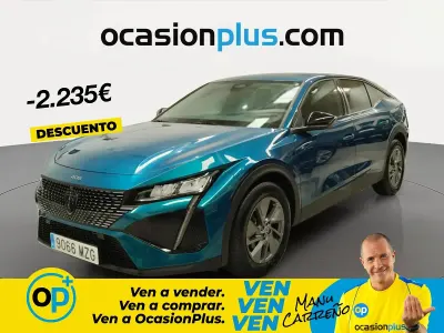 Usado Peugeot 408 Allure 136 CV (100 kW) 2025 Azul SUV