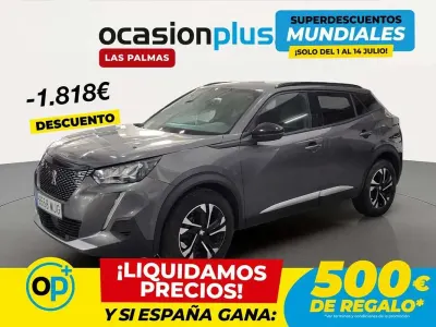 Usado Peugeot 2008 Allure 102 CV (75 kW) 2023 Gris SUV