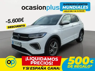 Usado VW T-Cross R-line 116 CV (85 kW) 2024 Blanco SUV
