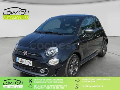 Usado Fiat 500 Sport 70 CV (51 kW) 2021 Negro Berlina