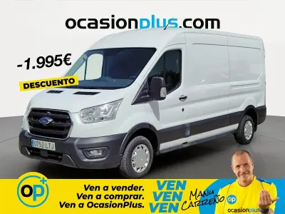 Usado Ford Transit Trend 130 CV (95 kW) 2021 Blanco Berlina