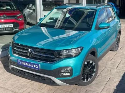 Usado VW T-Cross Advance 110 CV (80 kW) 2023 Azul SUV