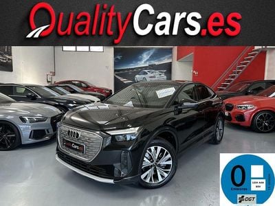 Usado Audi Q4 Sportback e-tron S-Line 150 kW (204 CV) 2023 Negro SUV