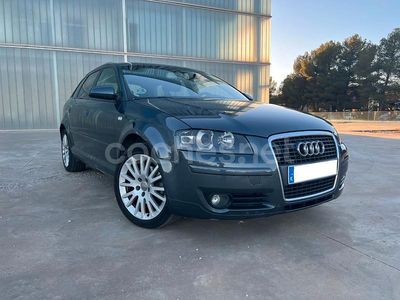 Usado Audi A3 S-Line 140 CV (102 kW) 2007 Azul Berlina