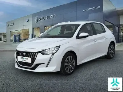 Usado Peugeot 208 Active 100 CV (73 kW) 2021 Blanco Utilitario
