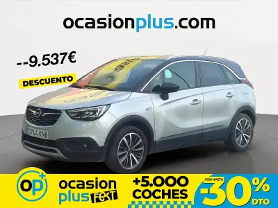 Usado Opel Crossland X Ultimate 130 HP (95 kW) 2018 Cinzento SUV