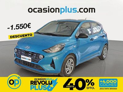 Usado Hyundai i10 67 CV (49 kW) 2022 Azul Utilitario