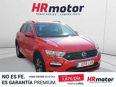 Usado VW T-Roc Advance 150 CV (110 kW) 2022 Rojo SUV