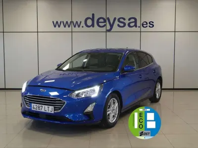 Usado Ford Focus Trend+ 125 CV (91 kW) 2021 Azul Utilitario