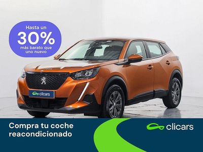 Naranja Usado 2021 Peugeot 2008 Active SUV | 12.990 € (Precio justo)