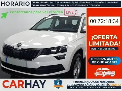Usado Skoda Karoq Ambition 150 CV (110 kW) 2021 Blanco SUV