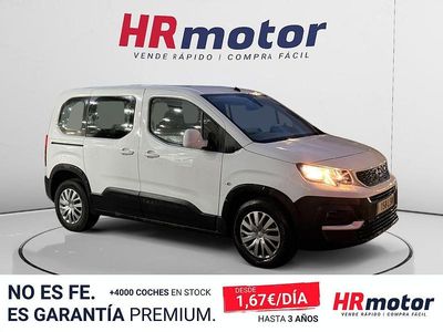 Usado Peugeot Rifter Active 110 CV (80 kW) 2021 Blanco Monovolumen